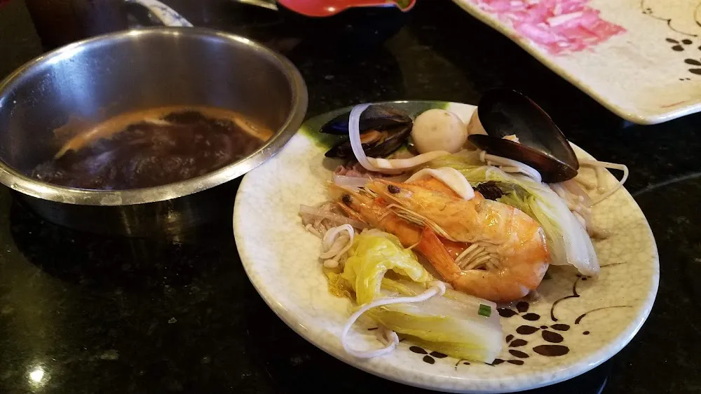 Mussels Shrimp and Veggies